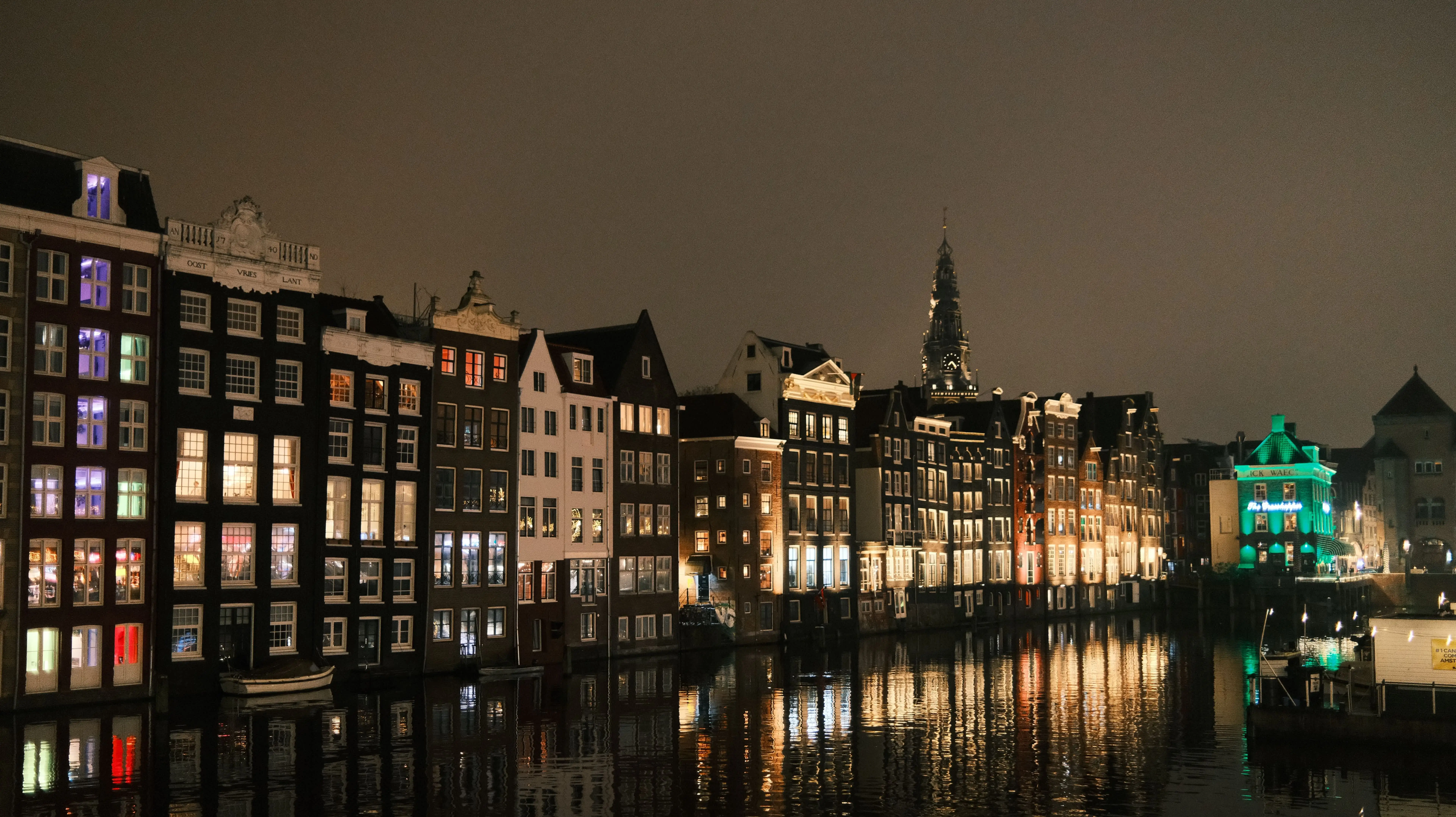 Amsterdam grachten bij nacht - Escort Amsterdam